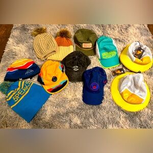 Several hats - running and leisure!